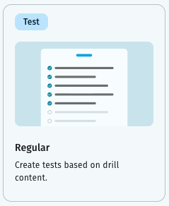 Create new test tile
